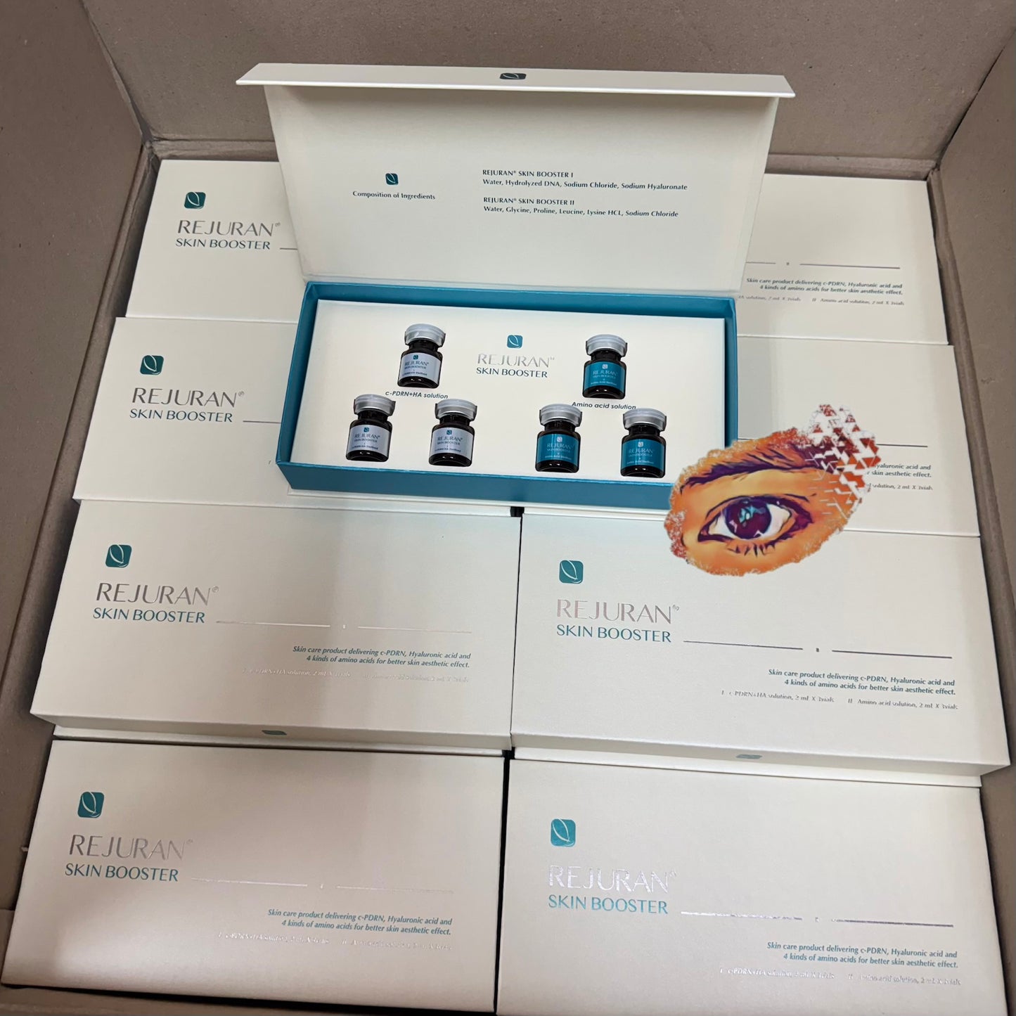 Rejuran 麗珠蘭3+3 PDRN修復水光 Skin Booster 2ml+2ml（到期日：2028年12月）