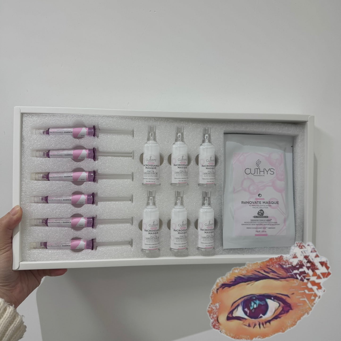 Cuthys 杜鵑花酸精華套裝 Recroissance Set 1盒6套