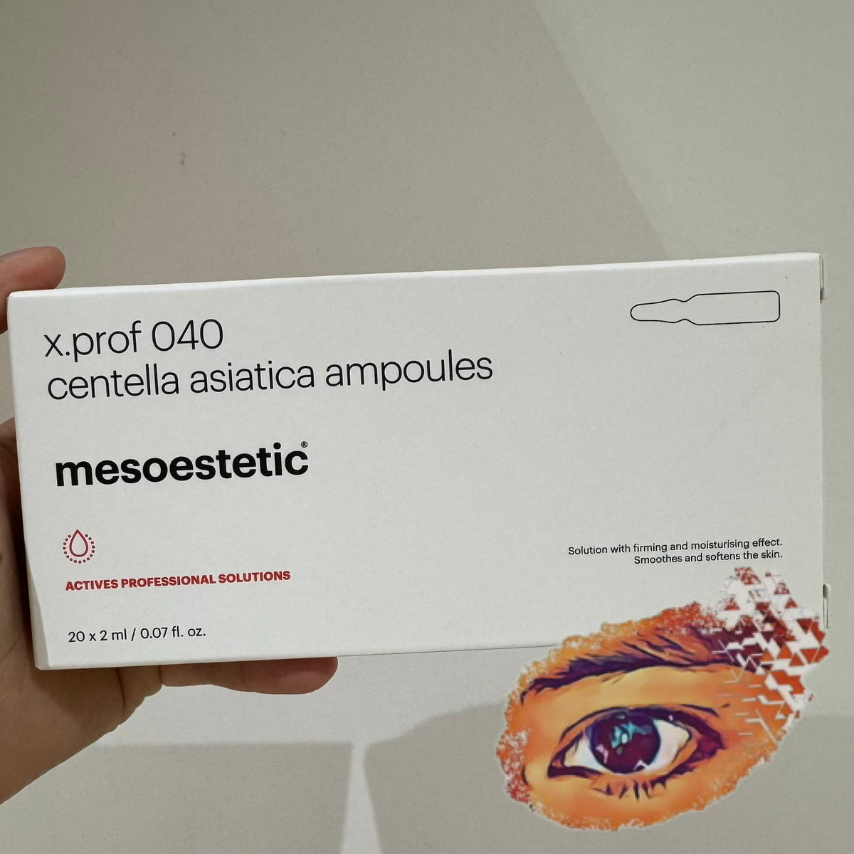 Mesoestetic 積雪草抗炎修復精華 （x.prof 040 Centella Asiatica Ampoules ）2ml*20