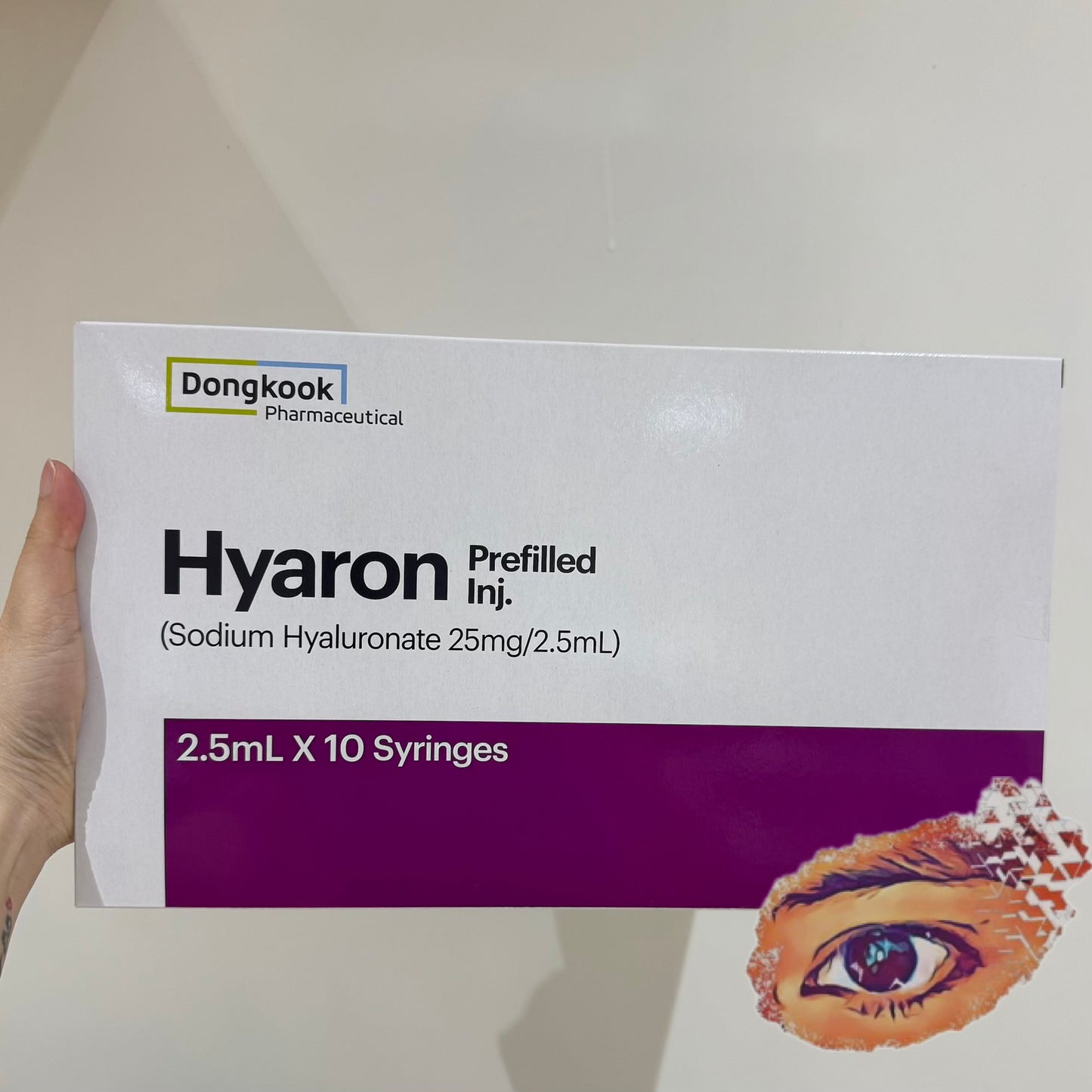 Dongkook 東國水光透明質酸 Hyaron 2.5ml*10Syringes （到期日：2028年12月）