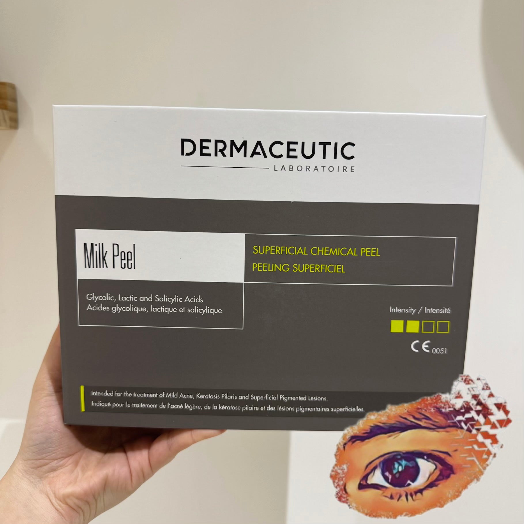 Dermaceutic 法國牛奶酸換膚療程Milk Peel Treatment Set｜溫和換膚