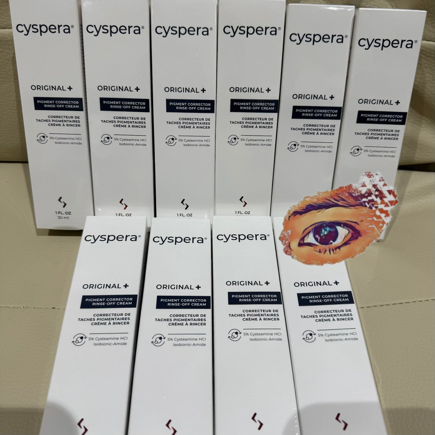 Cyspera 希思珮樂 第三代 醫療級美白淡斑膜 Original+ Pigment Corrector Rinse-Off Cream 30ml｜香港行貨