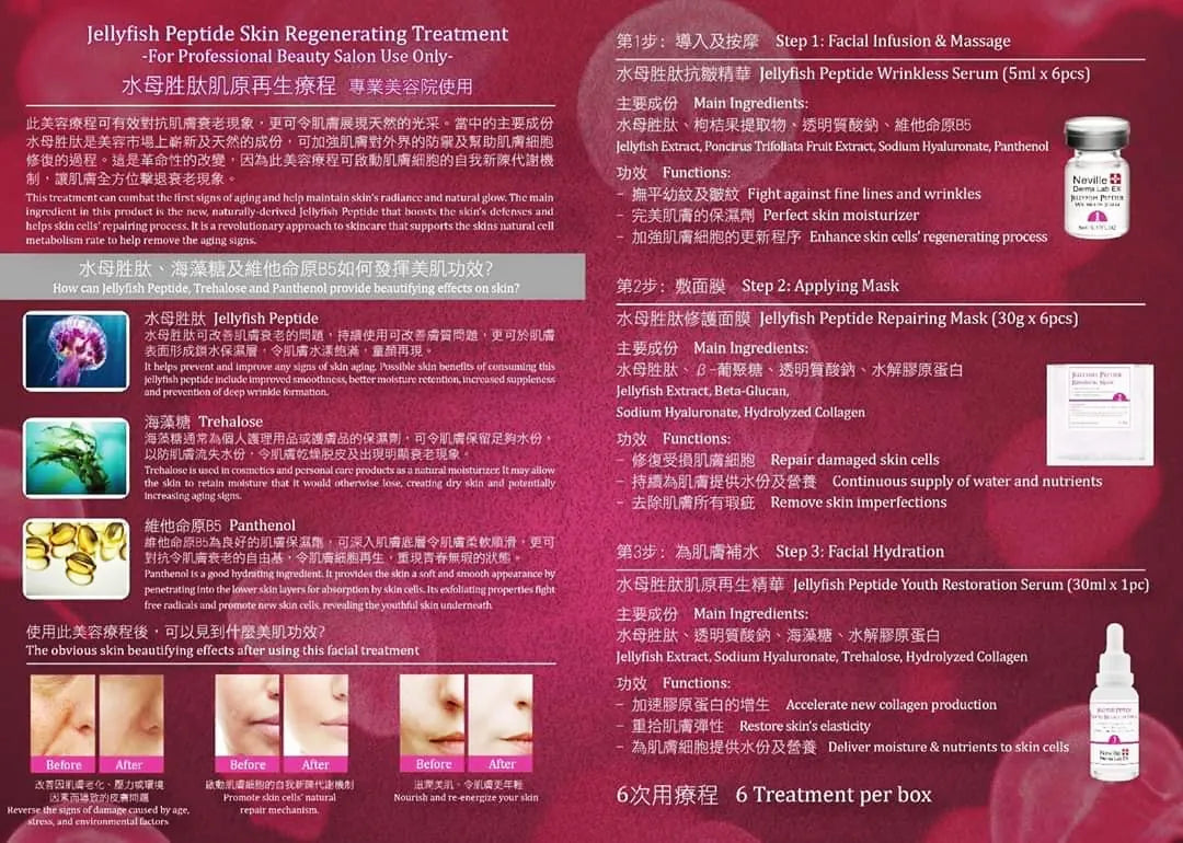 Neville Derma Lab Ex 水母胜肽肌原再生療程